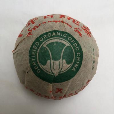 Золотая награда 2003 года, органический чай Пуэр Туо Пуэр с деревом тысячелетия, сырой бань Чжан Пуэр, 100 г