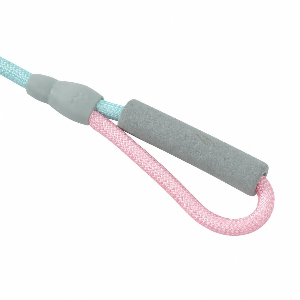 1.2cmx0.8M+1.0cmx0.6M Lightweight Two Dog Lead Multi Colors Dual Pet Leash  Outdoor Travel