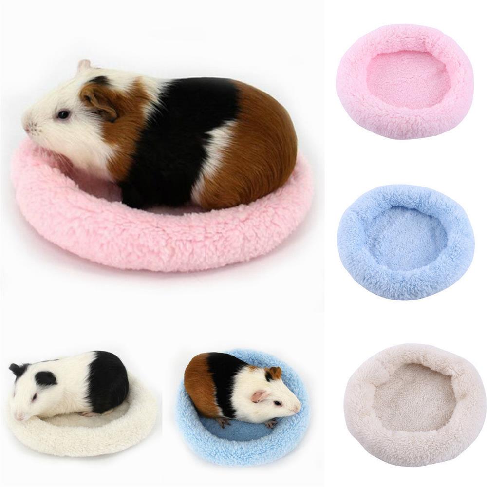 Soft Hedgehog Cage Fleece Small Animal Bed Guinea Pig Mat Hamster Sleeping House
