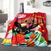 Bing Bunny And Friends Flannel Blanket With Personalized Name Soft And Comfortable Shawl Blanket For All Seasons Suitable For Home Travel Camping