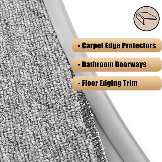 300/600СМ Отделка для окантовки ковра Самоклеящаяся Водонепроницаемая Режущаяся Переход для пола