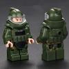 Military Building Block Figurine Accessories Bomb Disposal Clothing Explosion-Proof Clothing Parts Accessories Small Particles Toy Assembly Block