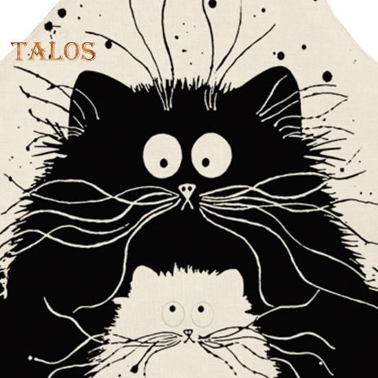 Kitchen Apron Breathable Good Woven Hard To Fade Unique Multi-use More Thicken Kitchen Apron for Home