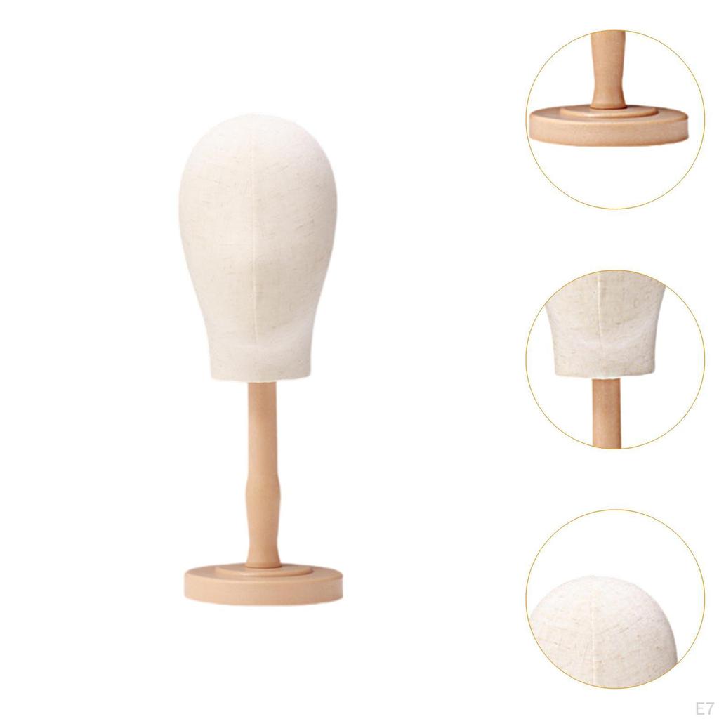 Манекен голова модель парик ткань многоцелевой с основанием держатель шляпа для повязки на голову