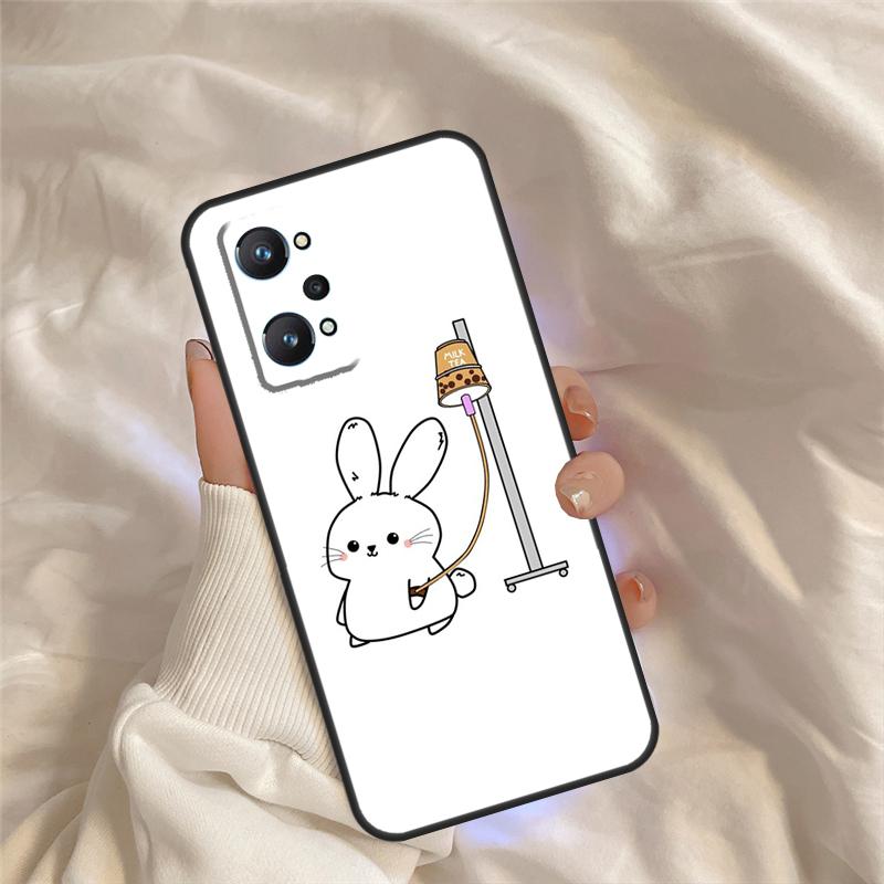 Bunny Rabbits Case For Realme 15 14 11 12 13 Pro Plus C65 C67 C71 C63 C61 C55 C51 C53 C35 C75 GT6 GT7 Pro