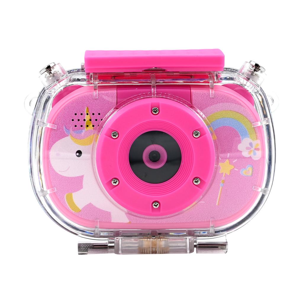 Детская камера Водонепроницаемая подводная камера 2-дюймовый экран 1080P HD Цифровая детская видеокамера Для помещений и улицы Экшн-камеры