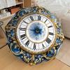1PC Clock Roman Numerals Umbrella-8-Rib Reinforced, Automatic Open, Lightweight & Durable, Cute Fashion Accessory for Outdoor-P115