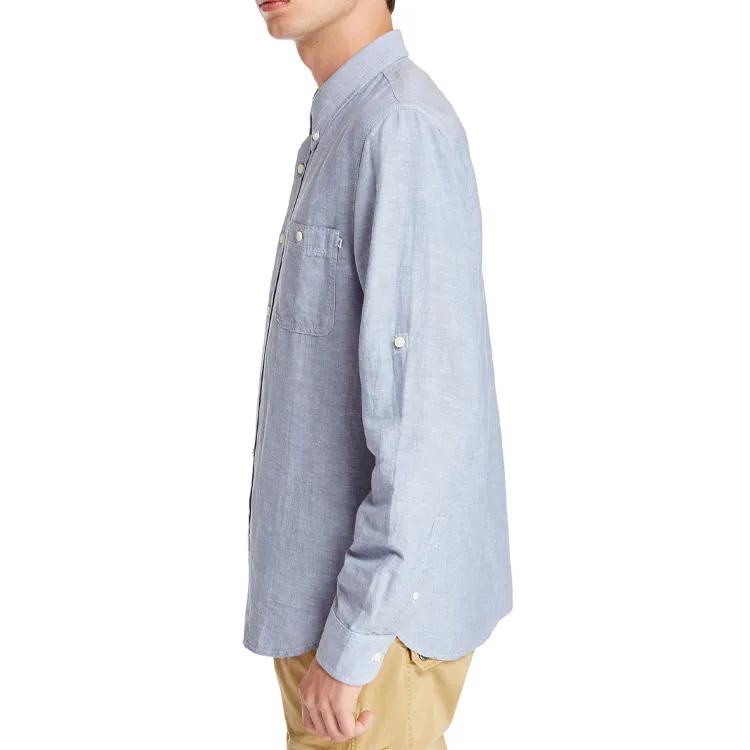 Timberland Shirt Men's Sky Blue (Unisex) Shirts A2BDKB02