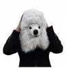Poodle Costume Mask Latex Animal Dog Headgear For Halloween Party Photos