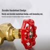 Camel Bells ZH254 Double Internal Thread Brass Stop Valve