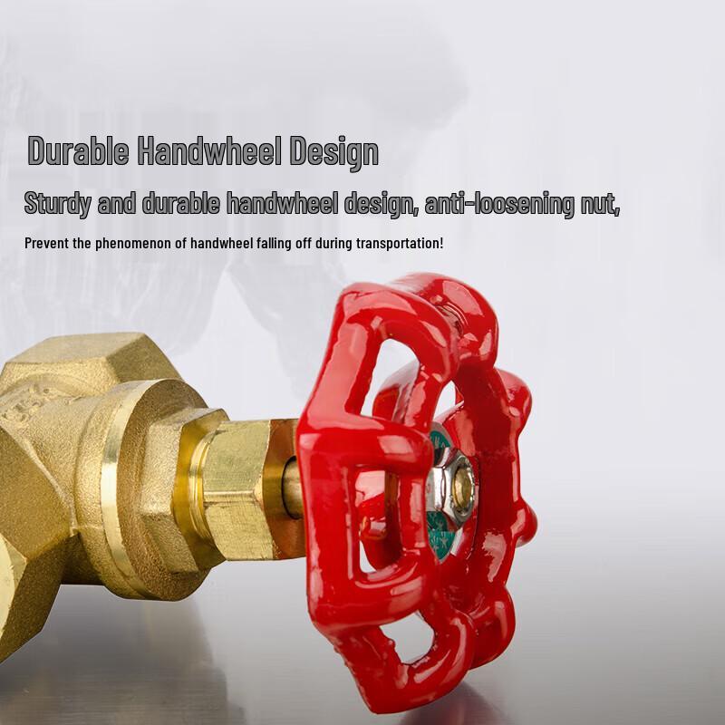 Camel Bells ZH254 Double Internal Thread Brass Stop Valve
