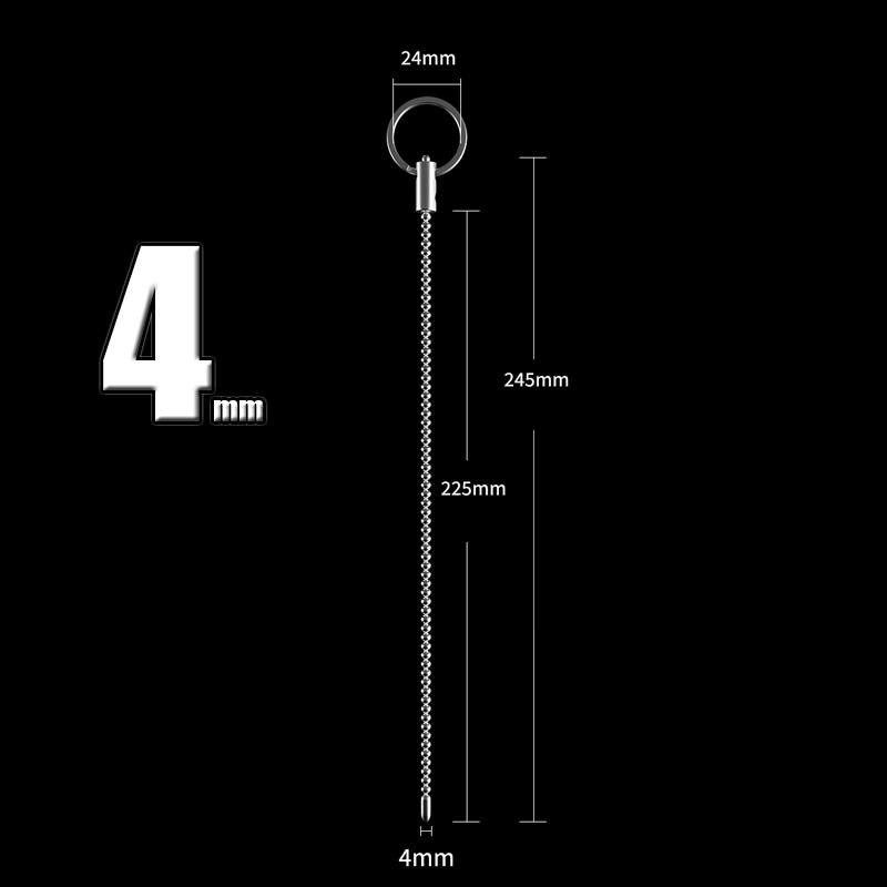 Нержавеющая сталь уретральные звуковые расширители пенисная пробка вставка стимуляция катетер бусины мужской мастурбатор секс-игрушки для мужчин
