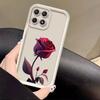 Эстетичный чехол для Apple iPhone с красной розой для iPhone 17, 16 Pro Max, 15 Pro, 14 и 13 - Европейский и американский дизайн