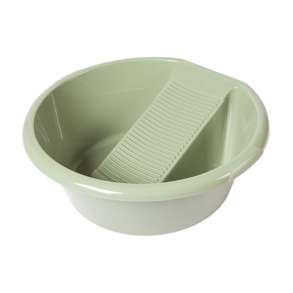 Compact Wash Bowl with Groove. Practical for on The Go Or Small Living .