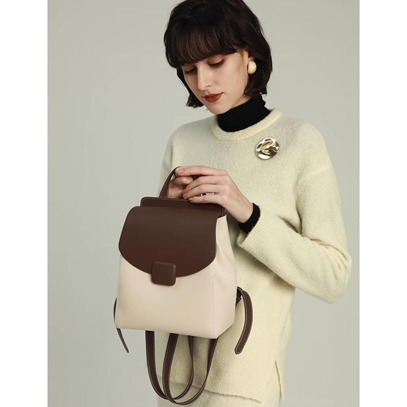 Summer student backpack women's backpack bag 2025 new trendy work commuter bag high-end fashion portable women's bag