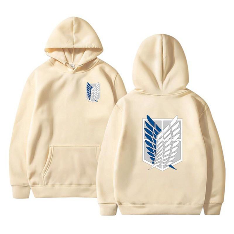 Mens Hooded Sweatshirt With Anime Graphic Print Loose Fit Long Sleeve Cotton Pullover Casual Fall Wear