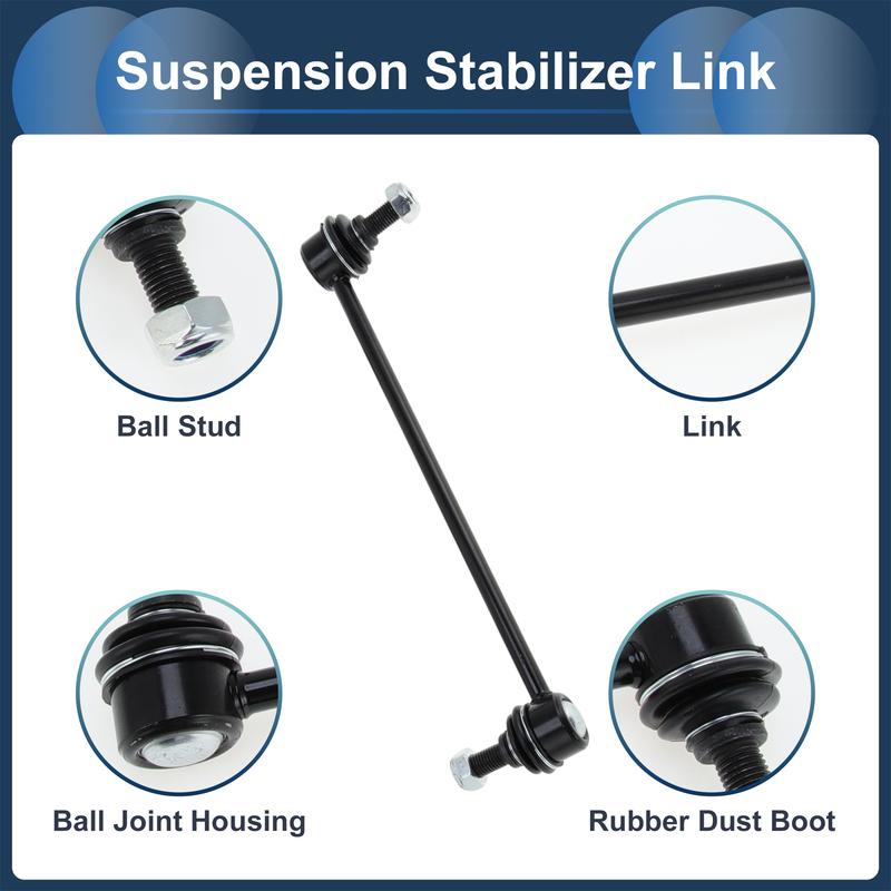 UXCELL Front Stabilizer Bar Links with 2 Pcs Bushing for Toyota Corolla No.K90526 1 Set