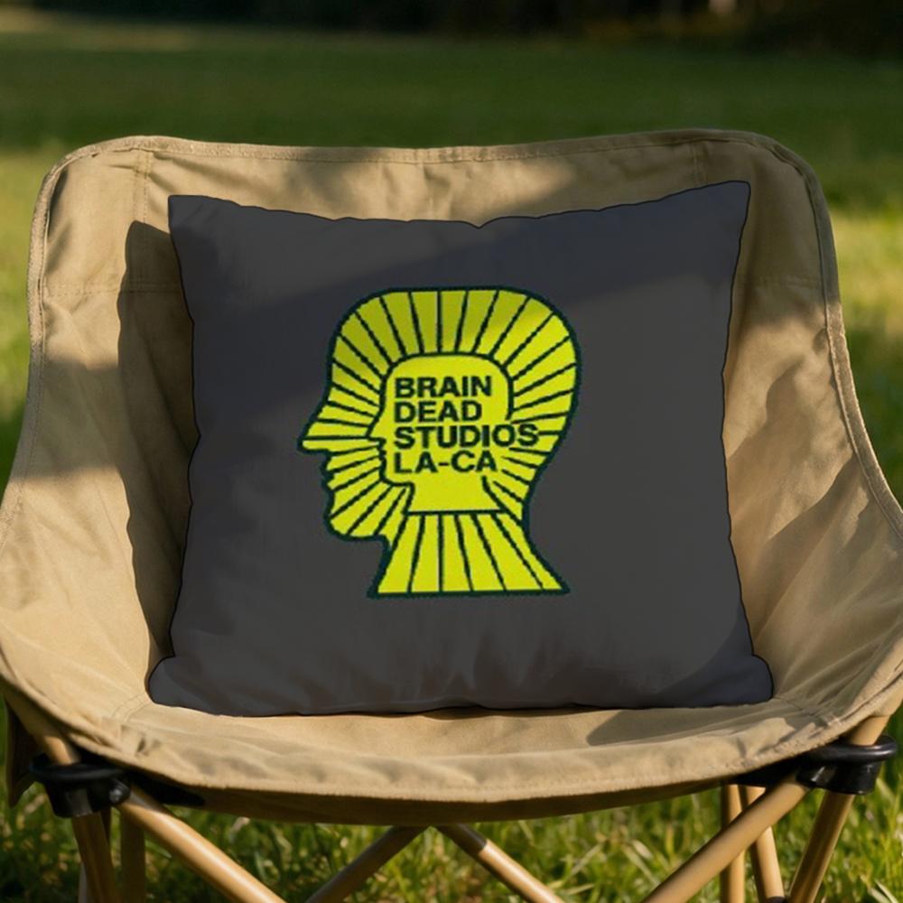Los Angeles BBrain Dead Cushion Cover Soft Reversible Durable Pillow Cover MultiScene Use for Home Car Daily Comfort