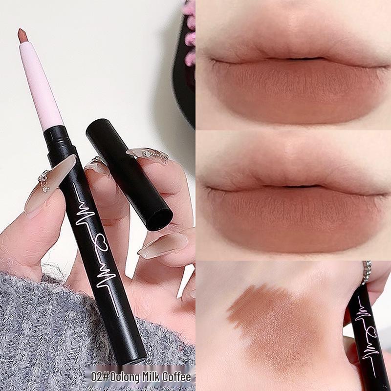 MYHO Художественный карандаш для губ и кисть: Набор для создания трехмерной формы губ для начинающих и студентов.