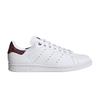 Женские Stan Smith Белые Бордовый Колледж EE4896