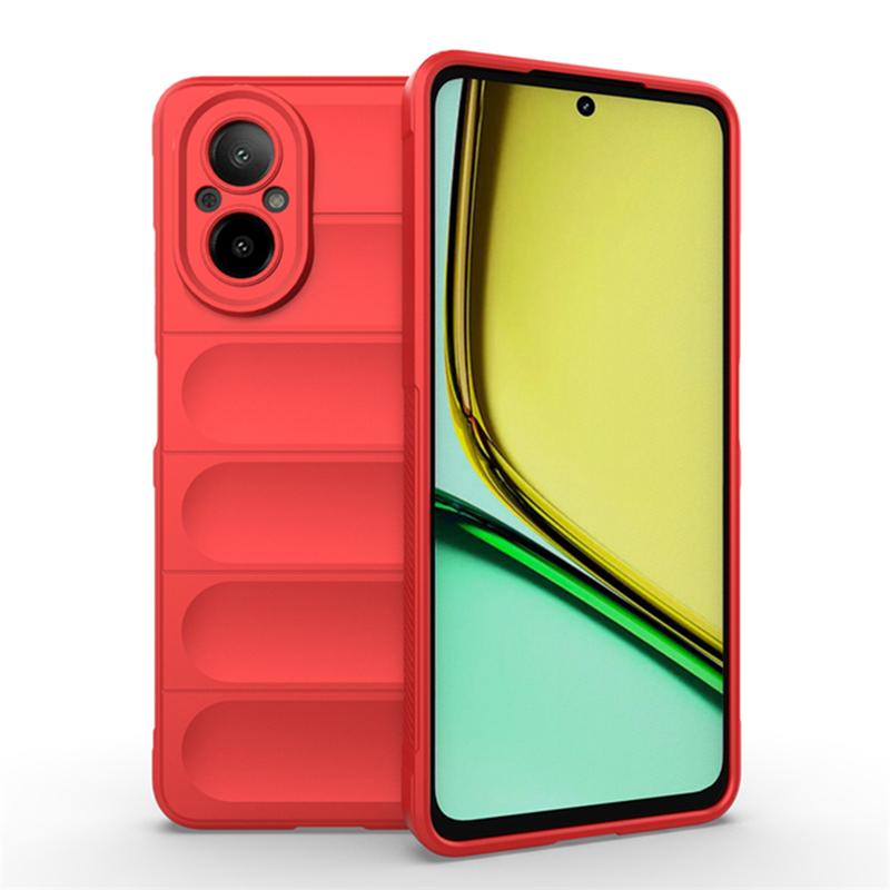 Противоударный чехол для телефона Realme C67 4G, чехол-бампер, мягкий силиконовый чехол с полным краем для Realme C67 C 67 4G