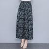 High Waist Wide Leg Pants for Women Summer Vintage Clothes Plus Size Loose Elastic Waist Casual Pants