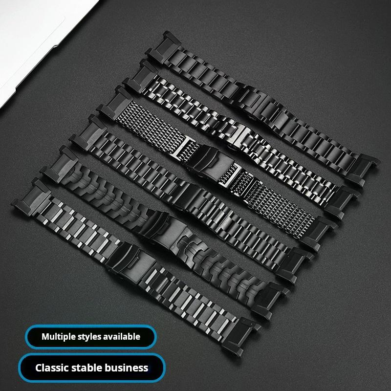 GWG B1000 браслет-ремешок из цельной нержавеющей стали Для G-SHOCK Casio GWG-B1000-1A третьего поколения Mud King модифицированный Металлический ремешок для часов