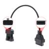 Простая установка Диагностический кабель OBD2 10-контактные интерфейсы для быстрой и точной диагностики и сброса кодов неисправностей автомобиля