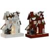 Décoration De Fête - HOME ESPRIT - Noël - Multicolore - 14 X 26 X 32 Cm - Lot De 2