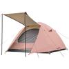 Палатка PYKES PEAK для 2-3 человек с внутренним размером спереди 2 м х сетка простая в использовании инструкция прилагается APRICOTBEIGE люди, люди, камера, водонепроницаемая, 2 м,