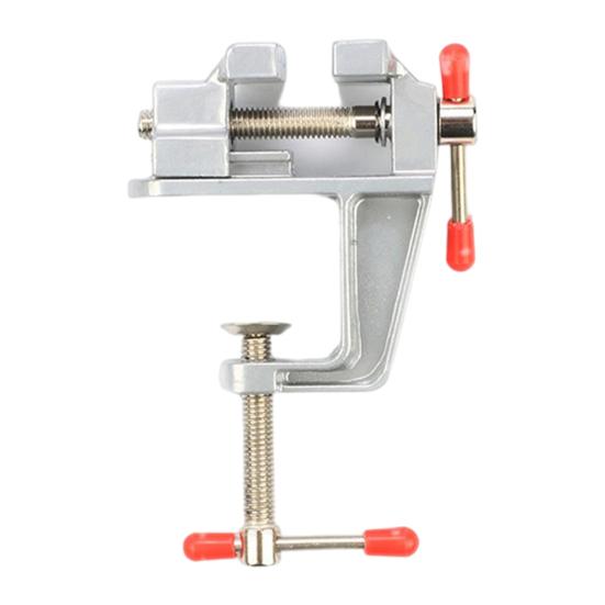 Bench Clamp Adjustable High Hardness Stable Clamp-on Mini Jaw Bench Vise Carpentry Supply