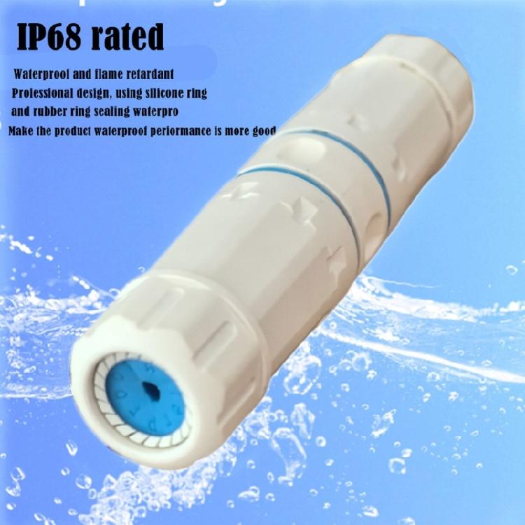 Quick Connection Shielded RJ45 Coupler Cat6 IP68 Waterproof Connector for Reliabled Outdoor Networking