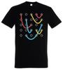 Modular Plugs T-Shirt Audio LFO Sound Music DJ MC Electronic Electro Dance