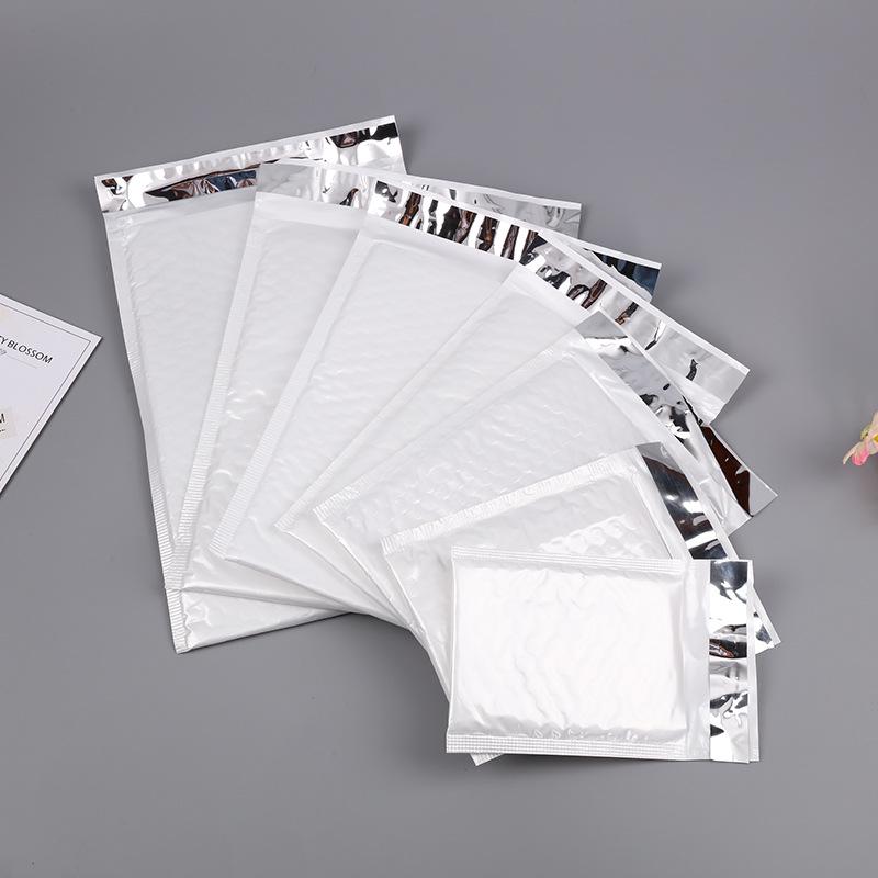 Сверхлегкий переливающийся длинный пузырчатый конверт для одежды, книг и электроники