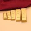 Solid Simulation Gold Brick Handicraft Lucky Gold Bar Realistic Gold Bar Ornaments  Office