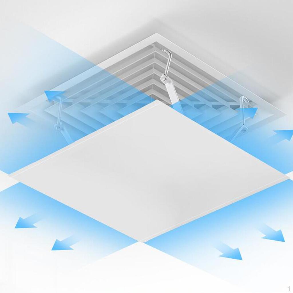 Дефлектор кондиционера, лобовое стекло, регулируемый, против прямого обдува, квадратный, центральный