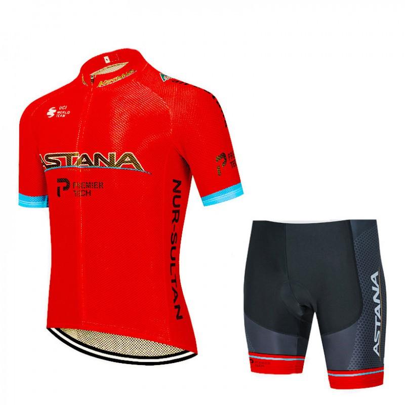 Men Women Cycling Jersey Set Short Sleeve Quick Dry Breathable Performance Kit Road Bike
