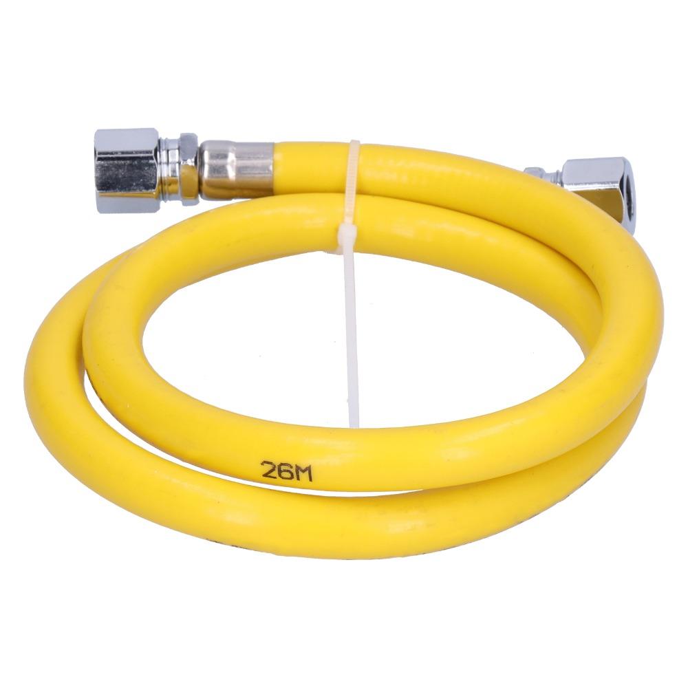 304 Stainless Steel Gas Hose Yellow Stove Gas Line Daily Home Gas Equipment Replacement