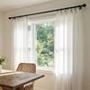 Metal Curtain Rings Heavy Duty Roman Circles Drapes Tie Buckles Hanging Hooks  Bathroom