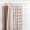 Charm Home Living Drying Rack With Clips Clothes Storage Tudung Antiskid Pants Skirt Useful Hangers Plastic Pants Trouser Hanger Fashion