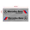 CRY1 2pcs Car Side Door Sticker Badge Decal Decoration Car Styling For Mercedes Benz W205 W177 W212 W213 W221 W220 W176 ML G63 E63