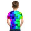 Baby Boy Cartoon Casual T-shirt Girl Abstract Fashion T-shirt Summer Short-sleeved O-neck T-shirt