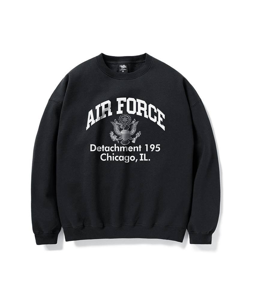 Толстовка Peullukeu Air Force Черная Fmt3076