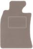 Beige driver's mat for: Mini Cooper One R50 hatchback (2001-2007)
