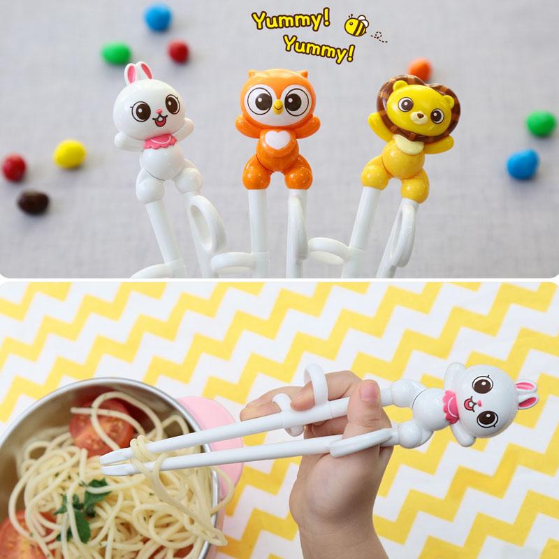 Edison Friends Training Chopsticks Step 1 Right-Handed – Rabbit Lenny