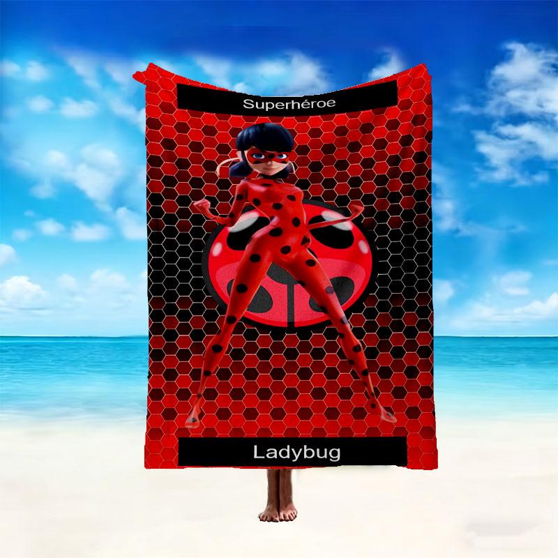 1pc Snug Ladybug Blanket, Lightweight & Durable Print Blanket, Perfect for Home, Couch, Bed, Picnic, Travel, Office
