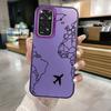 For Redmi Note 11 11S 14 13 Note14 Note13 Pro 5G 4G Case Shockproof TPU Soft Bumper Hard Back Cover Love Heart Aircraft Fundas