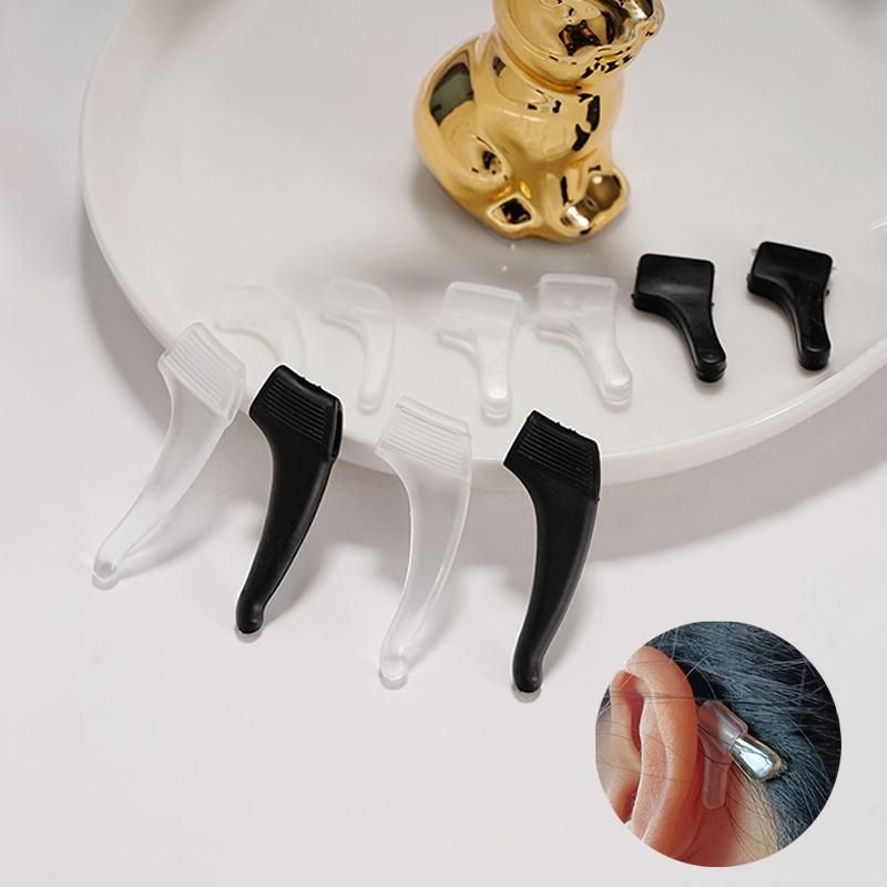 10 пар в наборе Силиконовые крючки для очков за уши Эластичные Нескользящие Заушники для очков Высококачественные Мягкие Фиксаторы для очков Набор