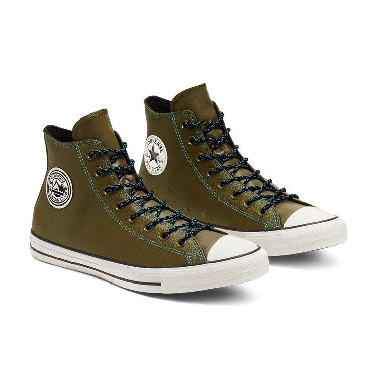 Converse Кожаные кеды Chuck Taylor All Star 'Зеленый Белый' 165957C