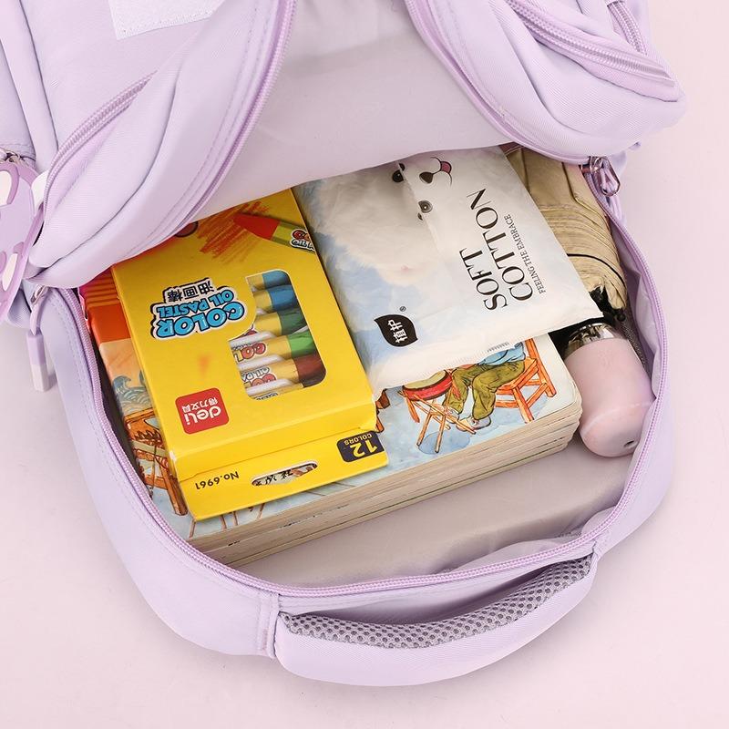 Новый школьный рюкзак очень ценный, свежий и милый, контрастных цветов, рюкзак, для детского сада, 1-3 класс, рюкзак большой вместимости.